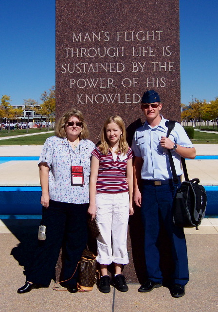 One of many grad familes with cadets at USAFA