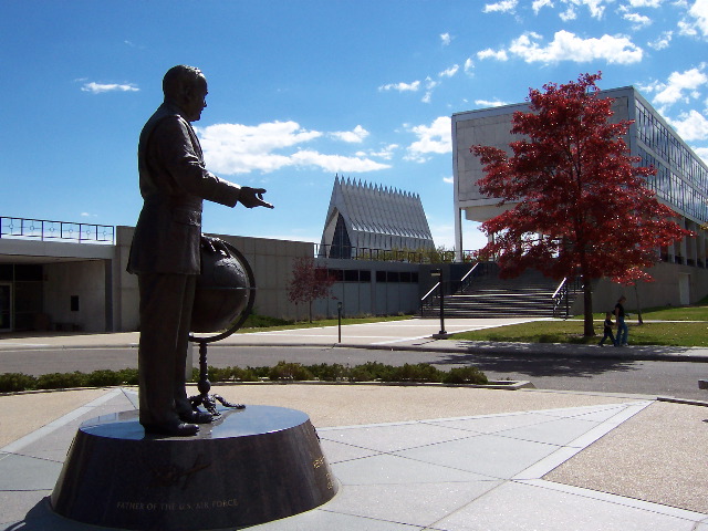 The view from Arnold Hall