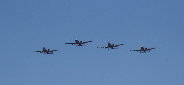 A-10 Thunderbolt II Formation